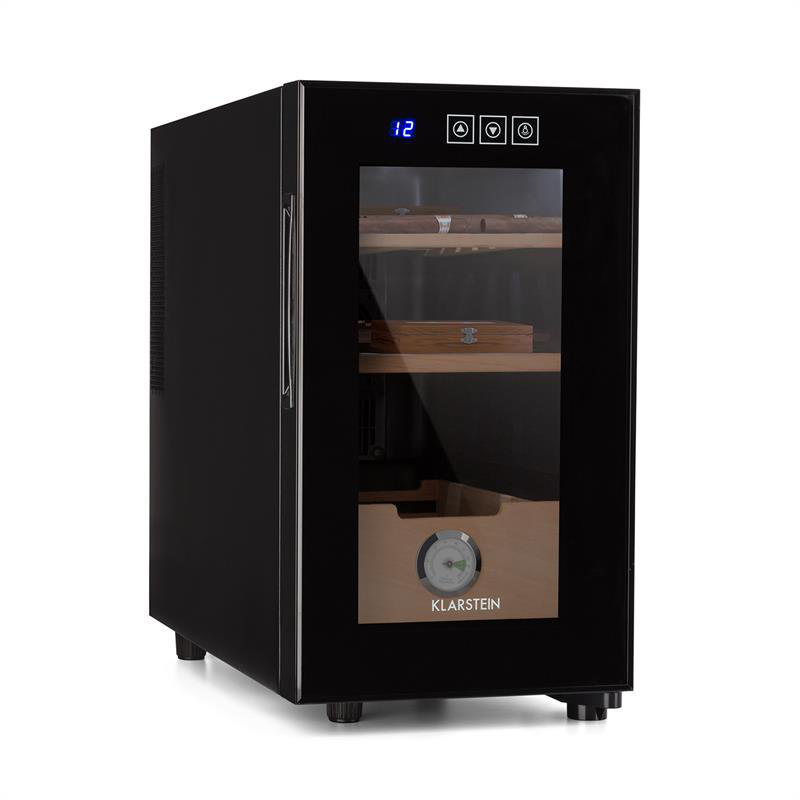 Klarstein El Presidente Humidor Freestanding Cigar Refrigerator